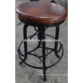 Tabouret de printemps industriel